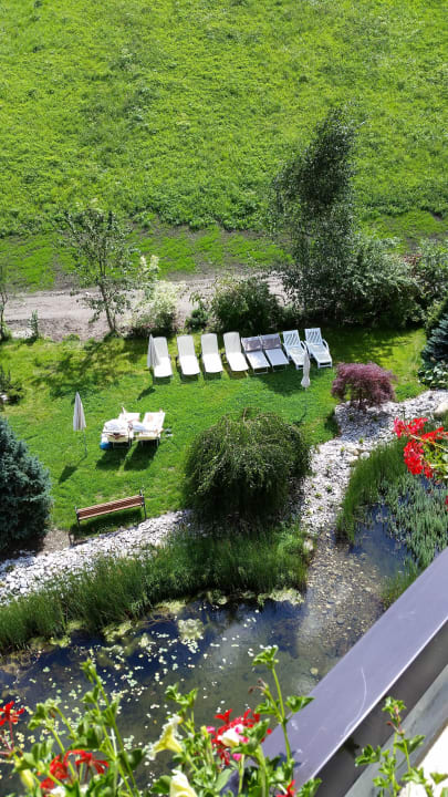 Ausblick aus der Suite Deluxe Hotel Schwarzenstein