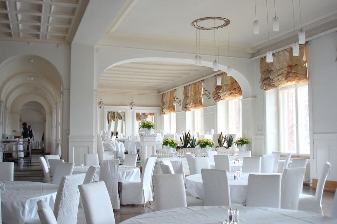 Jugendstil-Speisesaal Hotel Snow & Mountain Resort Schatzalp