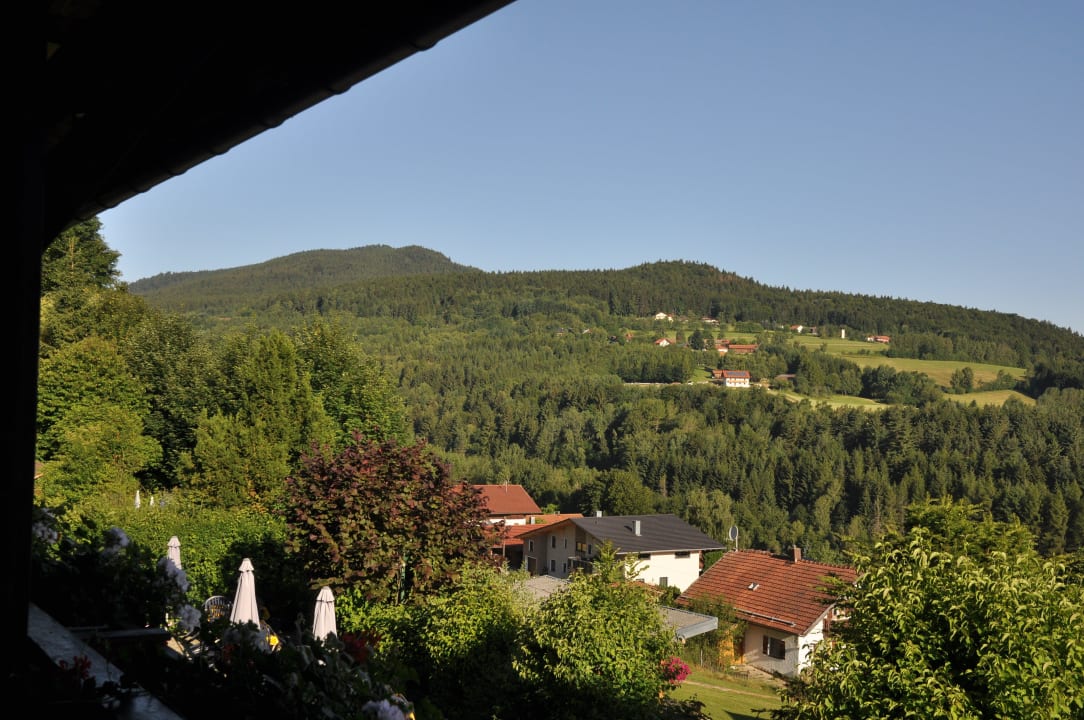 Blick vom Balkon Hotel Zur Schönen Aussicht