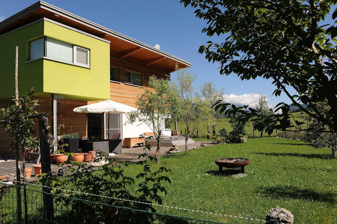 Gartenanlage Design Ferienhaus