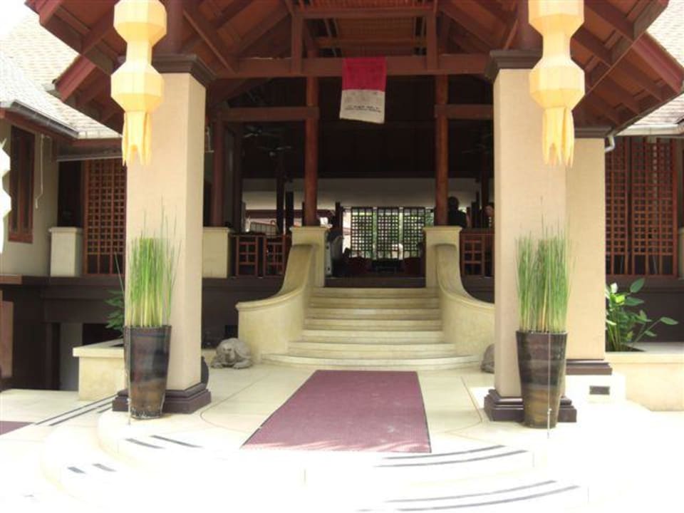 Lobby Treppenaufgang Pavilion Samui Villas & Resort