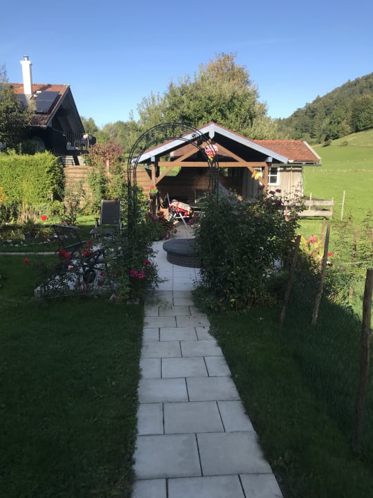 Gartenanlage Ferienwohnung Landhaus Jörg