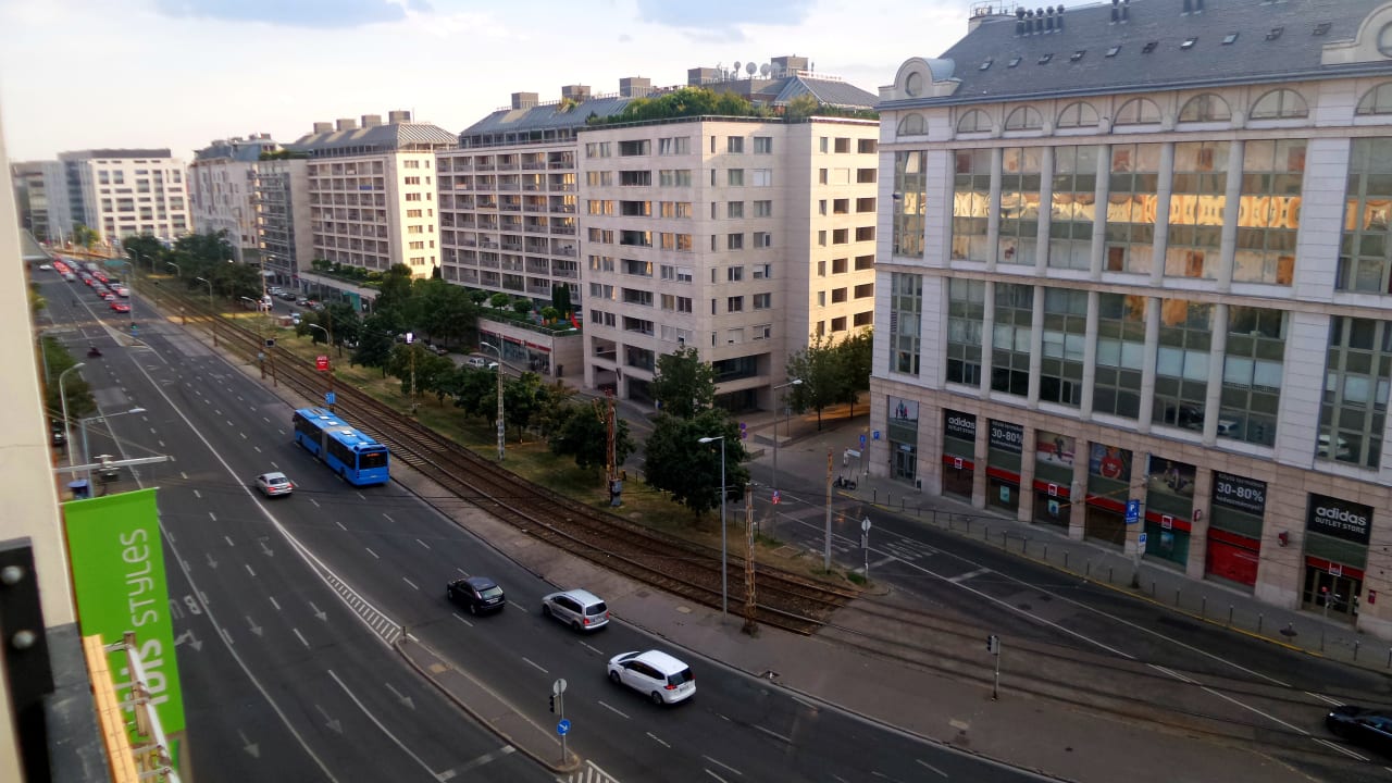 Ausblick ibis Styles Budapest City
