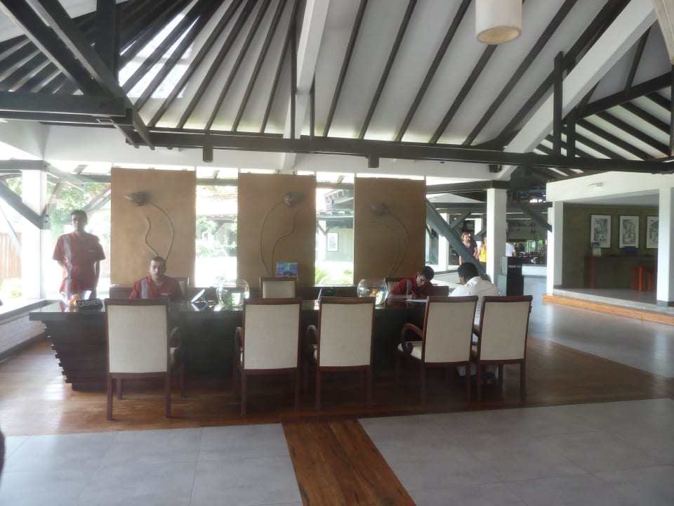 Rezeption, mal anders Club Hotel Dolphin