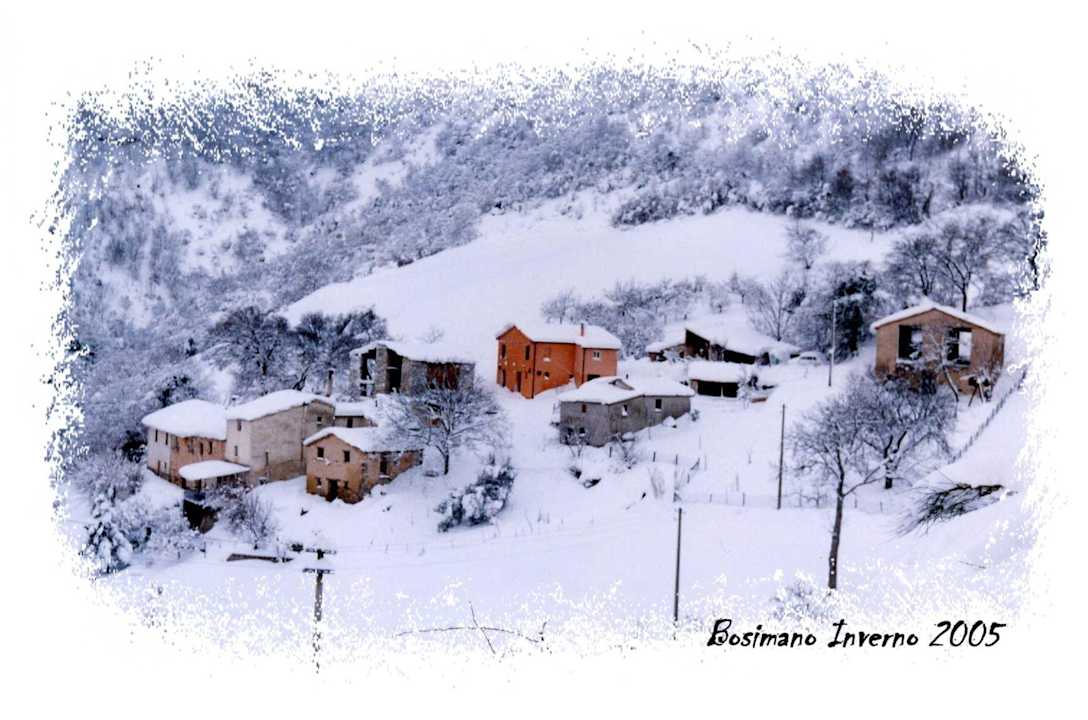 Bosimano in inverno B&B Bosimano