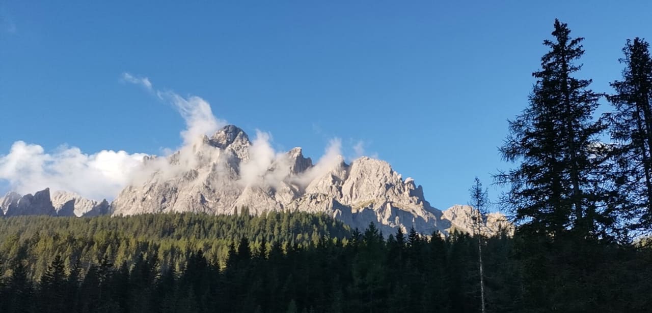 Ausblick Caravan Park Sexten