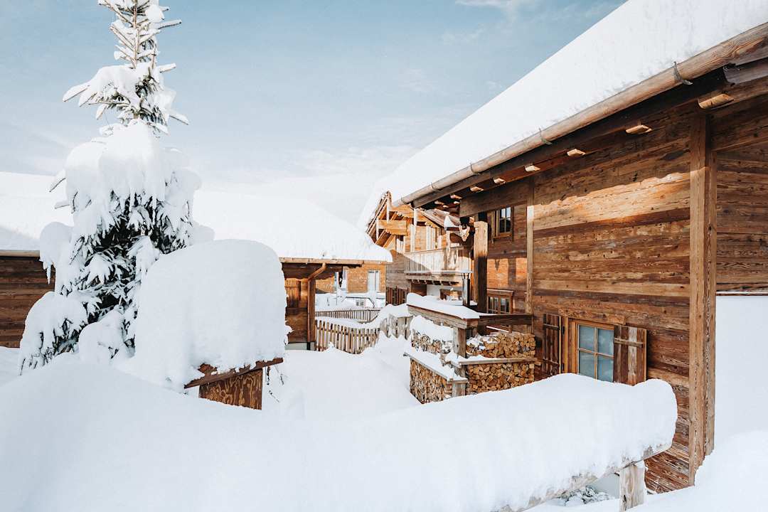Außenansicht Alpzitt-Chalets