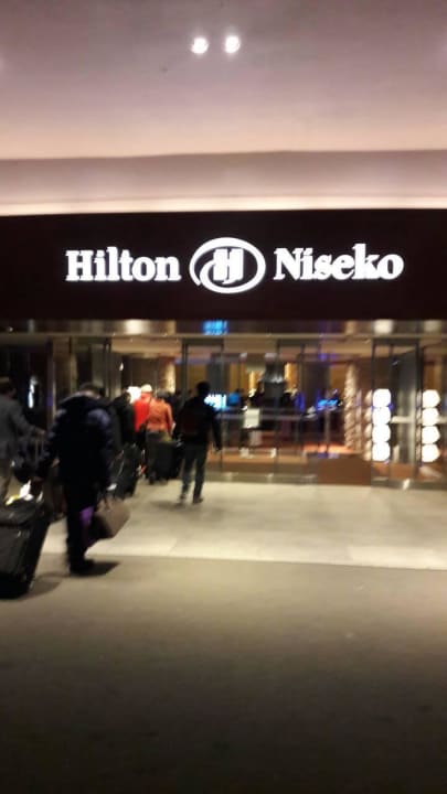 Entrance Hilton Niseko Village