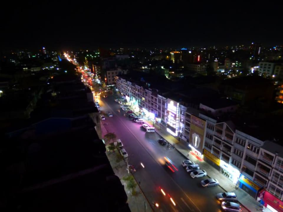 Ausblick Shwe Ingyinn Hotel