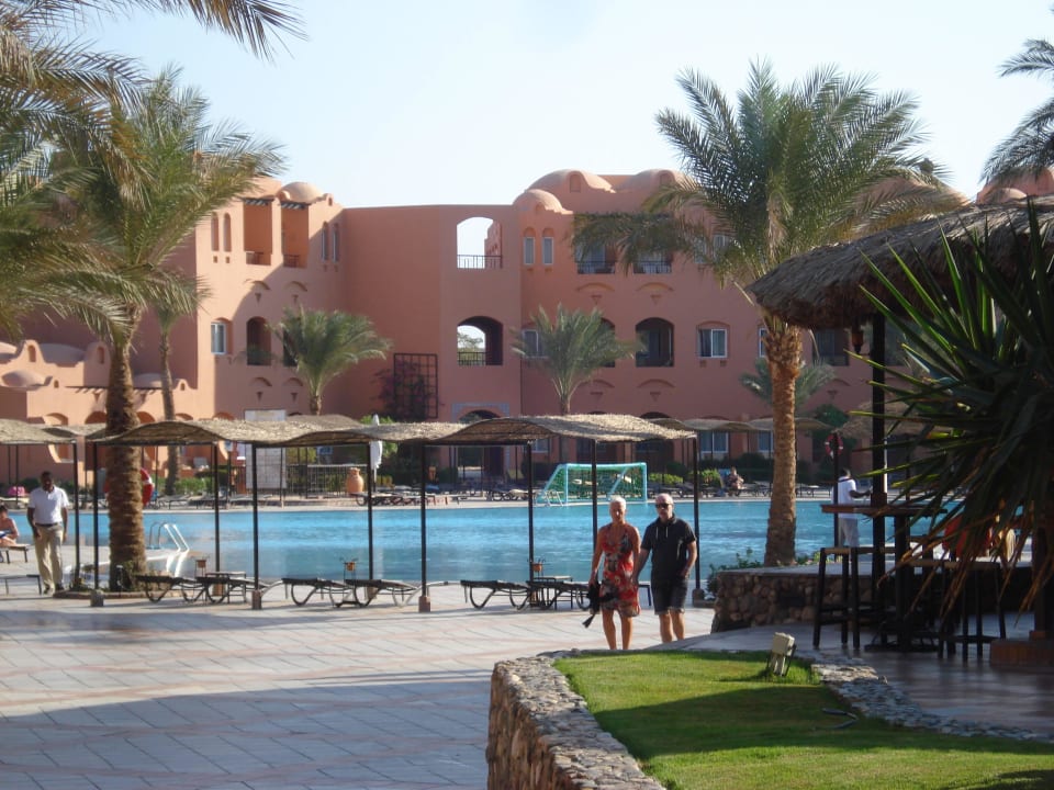Wunderschöner Pool Jaz Makadi Oasis Resort