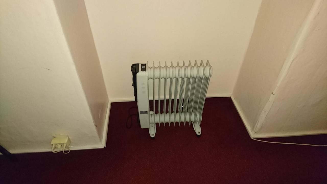 Ölradiator ohne Funktion Hotel Wittelsbach am Kurfürstendamm