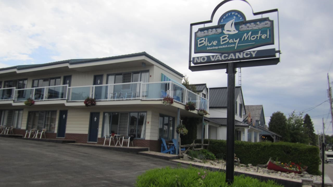 Ausgebucht, deshalb vorher reservieren Blue Bay Motel
