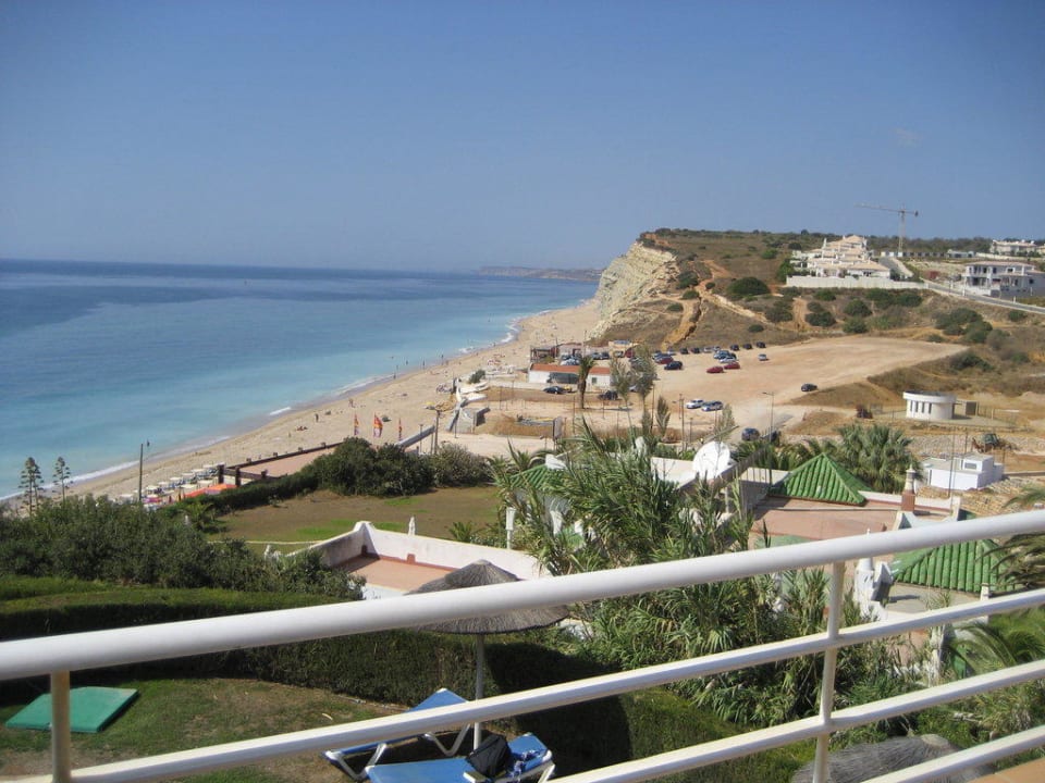 Blick vom Balkon Zimmer 104 Hotel Clube Porto Mos