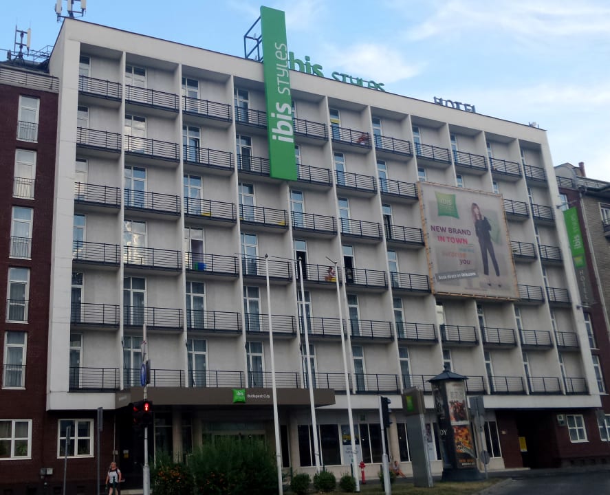 Außenansicht ibis Styles Budapest City