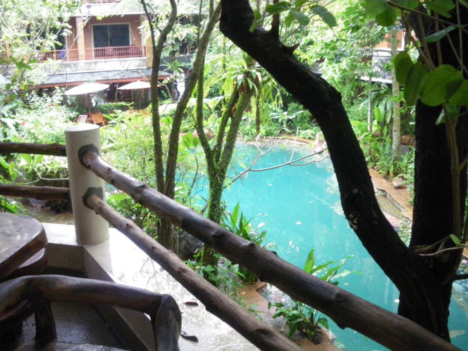 Pool im Garten (Innenhof) 100 Islands Resort & Spa