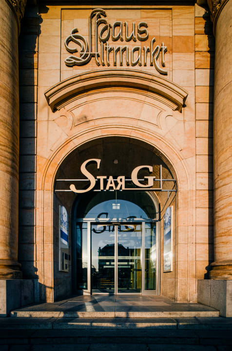 Lobby Star G Hotel Premium Dresden im Haus Altmarkt