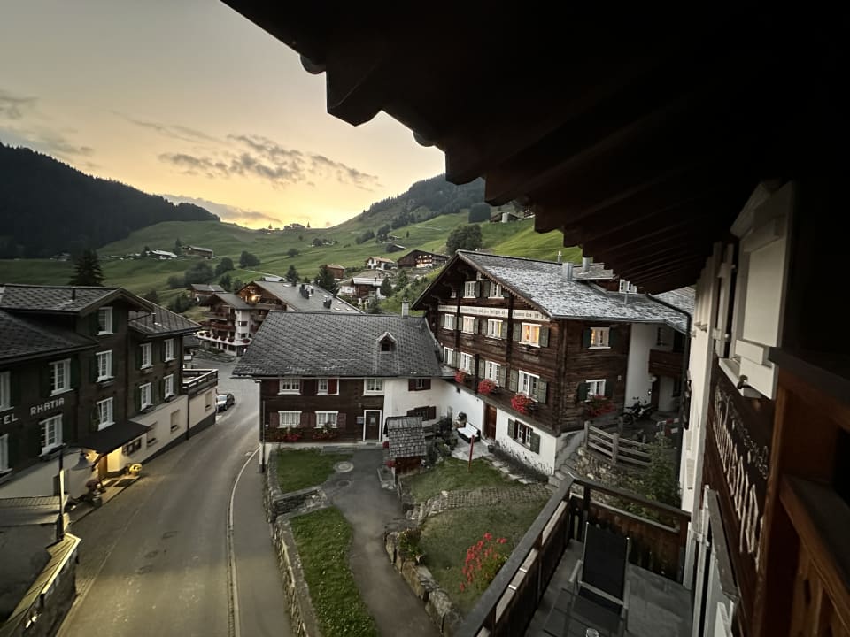 Ausblick Hotel Minotel Madrisajoch