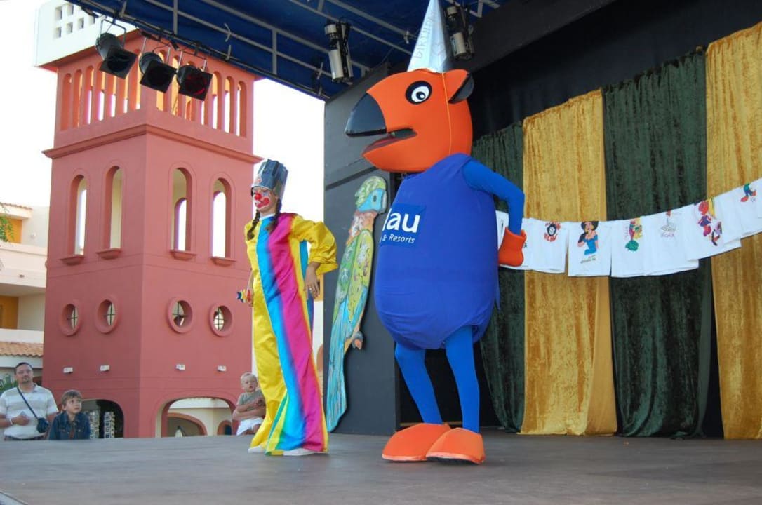 Blaudi - maskotka hotelowa blau punta reina