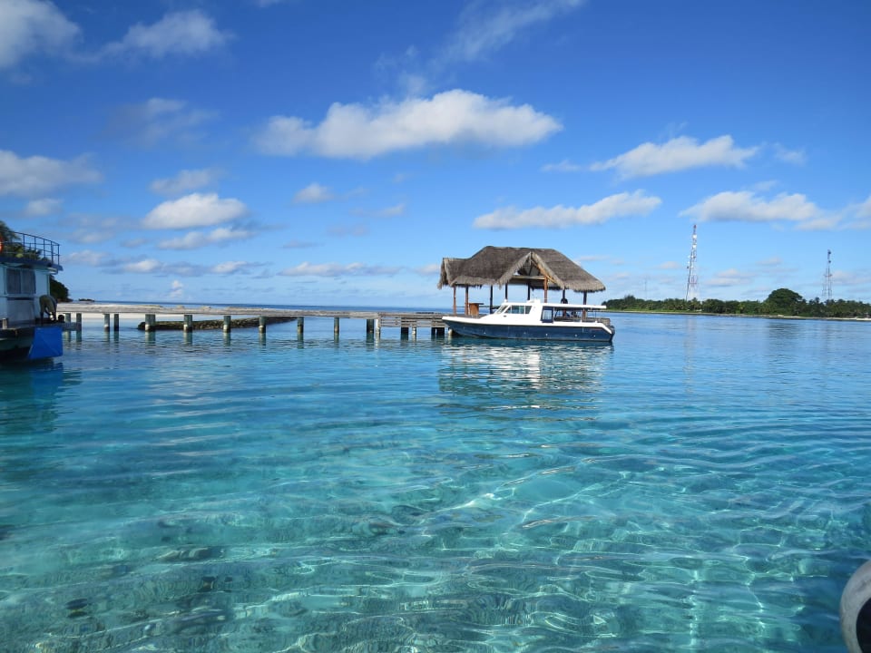 Bootsanleger Kuramathi Maldives