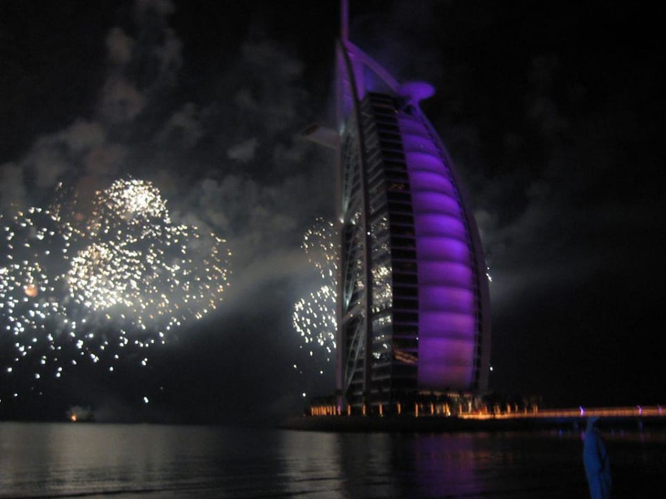 Silvester am Strand Jumeirah Al Qasr