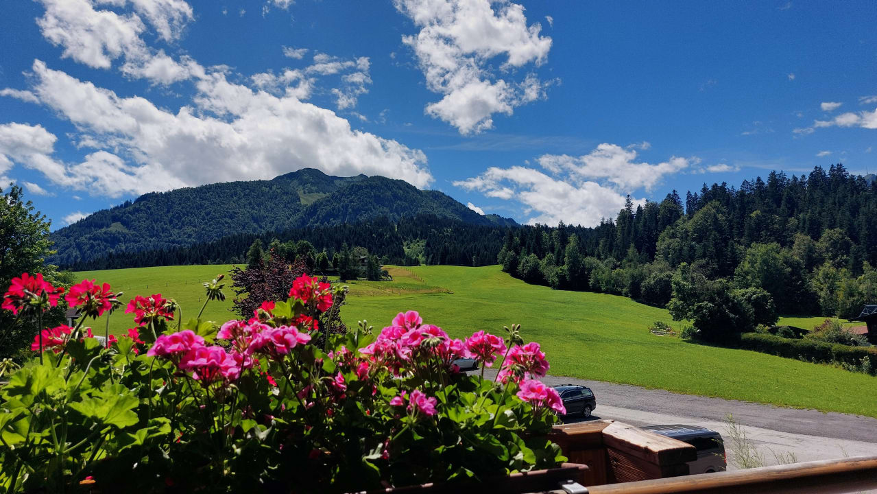 Ausblick Hotel Chalets Grosslehen