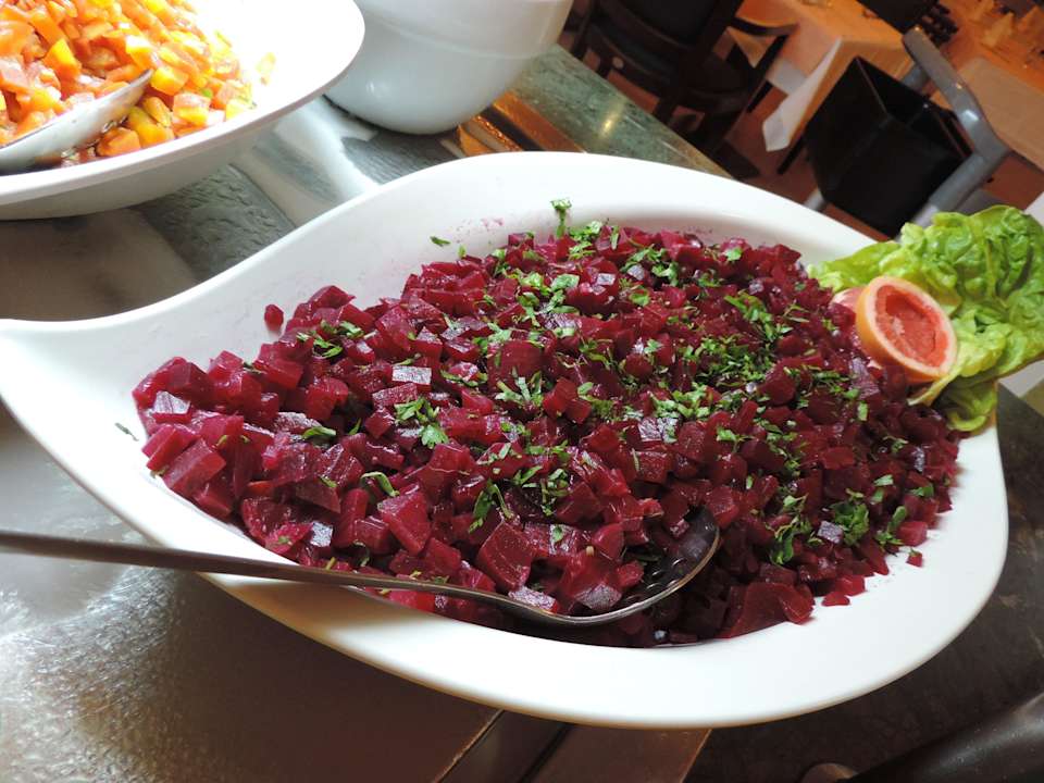 Vorspeisen und Salate Mahdia Beach & Aquapark