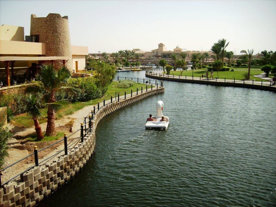 Blick von der Brücke Pickalbatros Dana Beach Resort - Hurghada