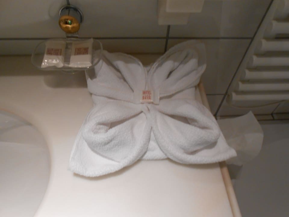 Handtuchblume im Bad Hotel Bauer