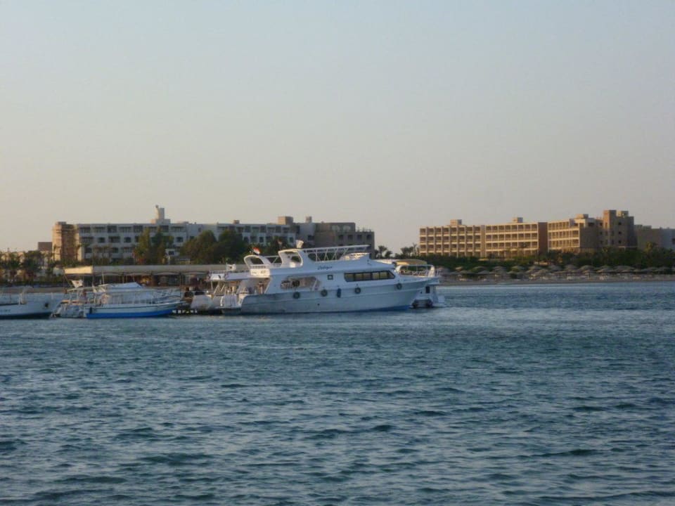 Aussicht am Strand Jaz Makadi Oasis Resort