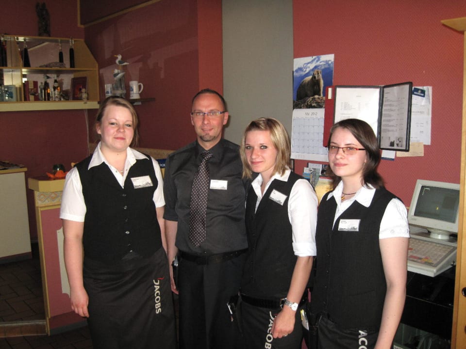 Der Chef und sein Team Hotel Albatros