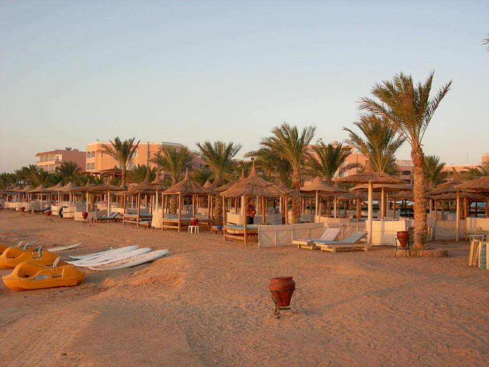 Morgenstimmung am Strand Beach Albatros Resort