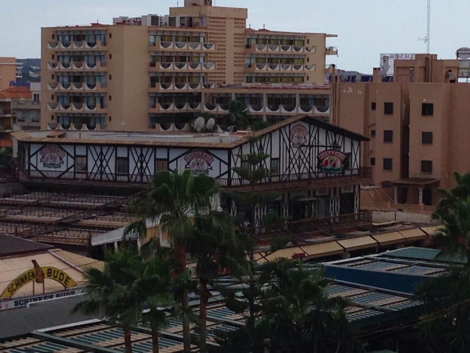 Blick vom Balkon Aparthotel Pabisa Orlando