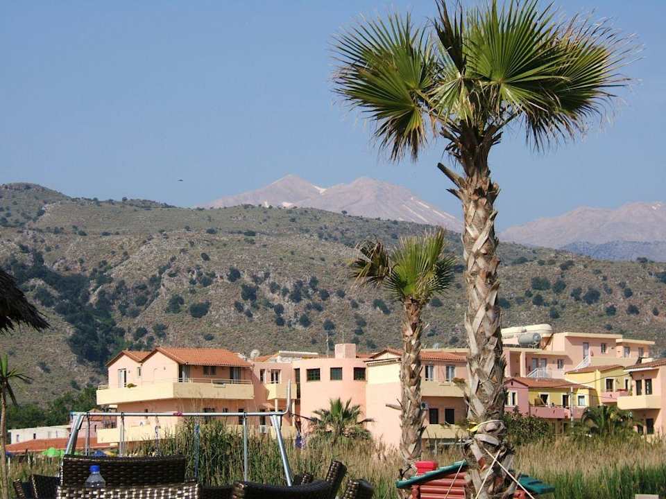 Blick vom Strand Hotel Corissia Princess
