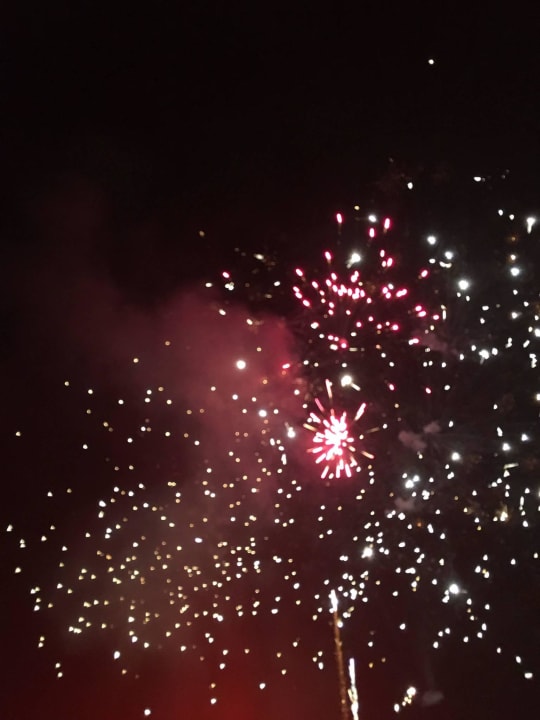 Silvesterfeuerwerk Hotel Winkler