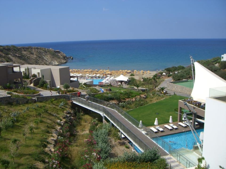 Blick von oben Atlantica Mikri Poli Crete