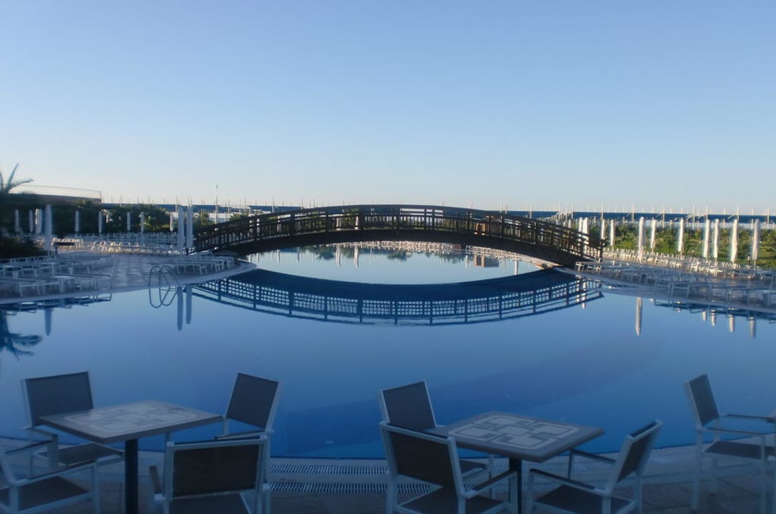 Aussicht auf den Ruhepool Seaden Sea World Resort & Spa