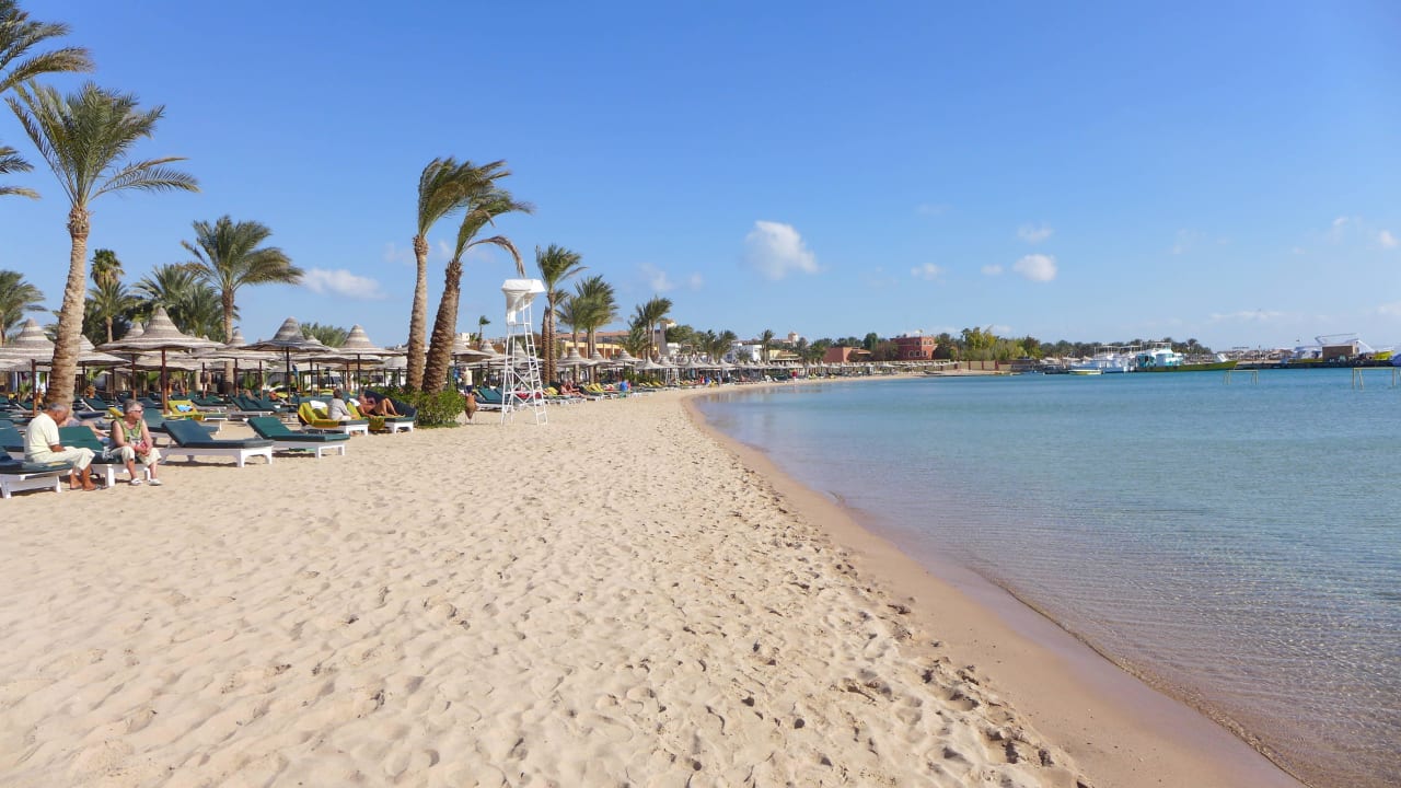 Sehr gepflegter Strand Giftun Azur Resort