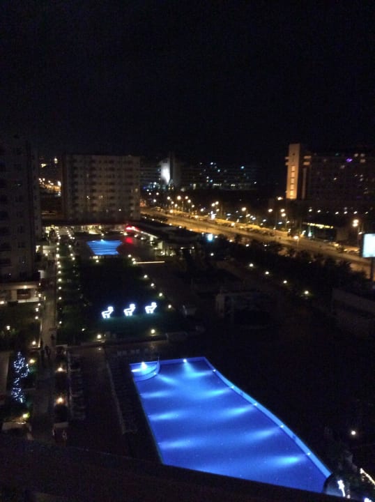 Blick aus dem 8. Stock Grand Park Lara Hotel