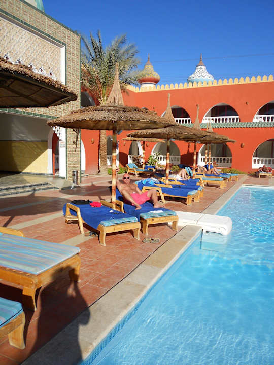 Ruhige Nebenpools Pickalbatros Alf Leila Wa Leila Resort - Neverland Hurghada