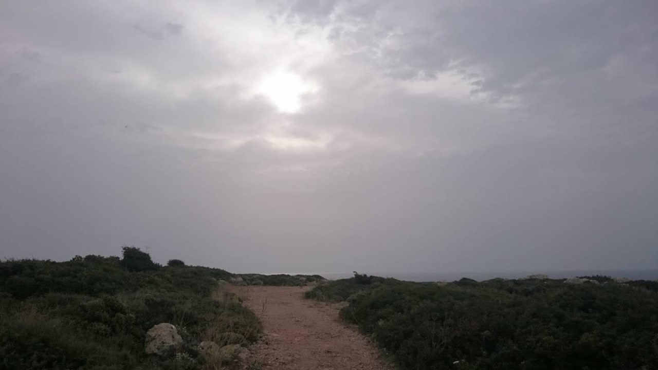 Morning-run auf Nisou Rodou Hügel Niriides Hotel