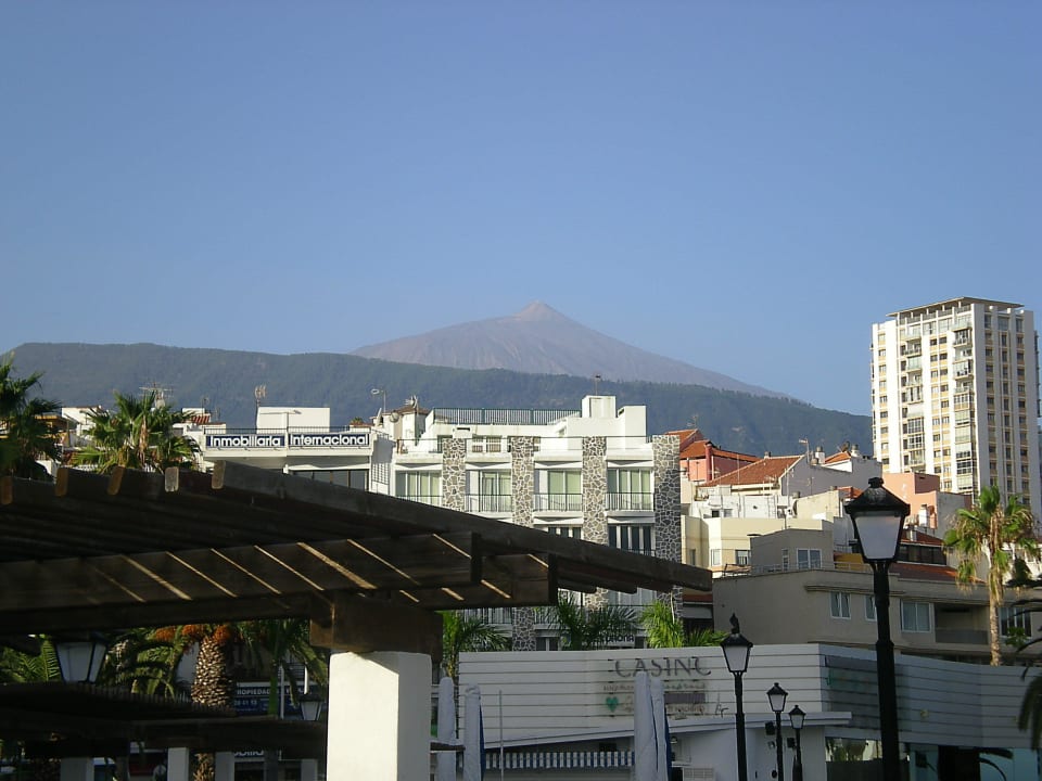 Ausblick Dachterrasse Richung Teide H10 Tenerife Playa
