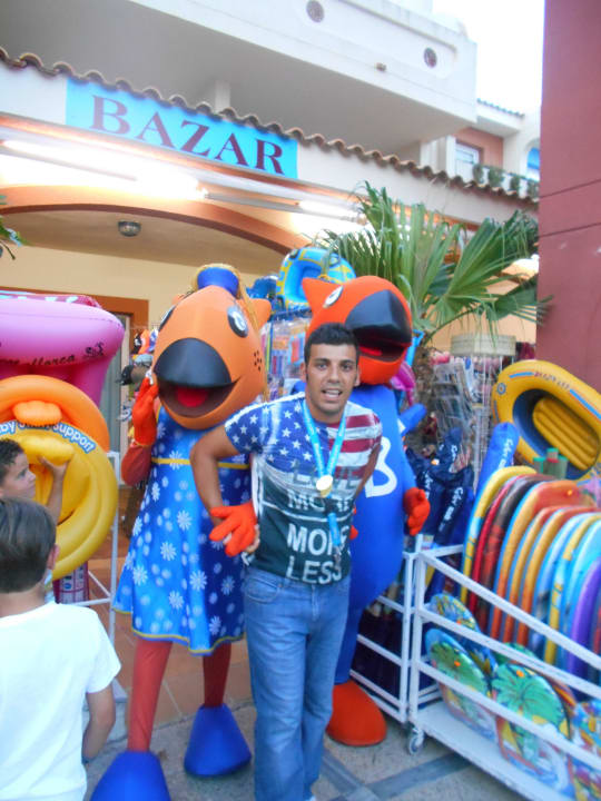 Blaudi & Blaudina Mascottchen blau punta reina