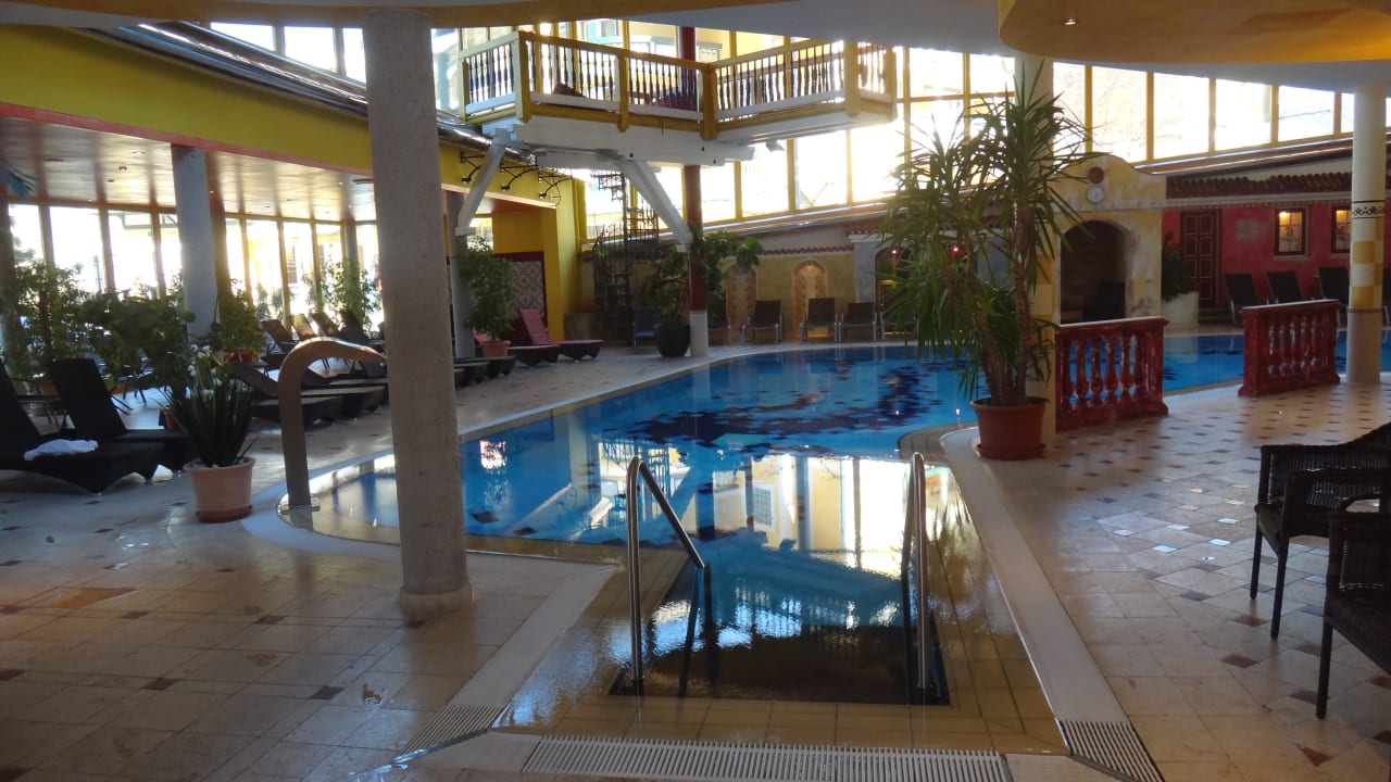 Schöner Innenpool Hotel Kohlerhof