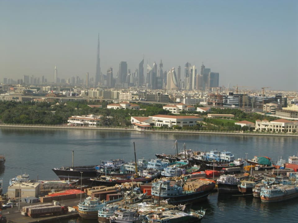 Aussicht auf den Creek von der Suite Golden Sands Hotel Creek