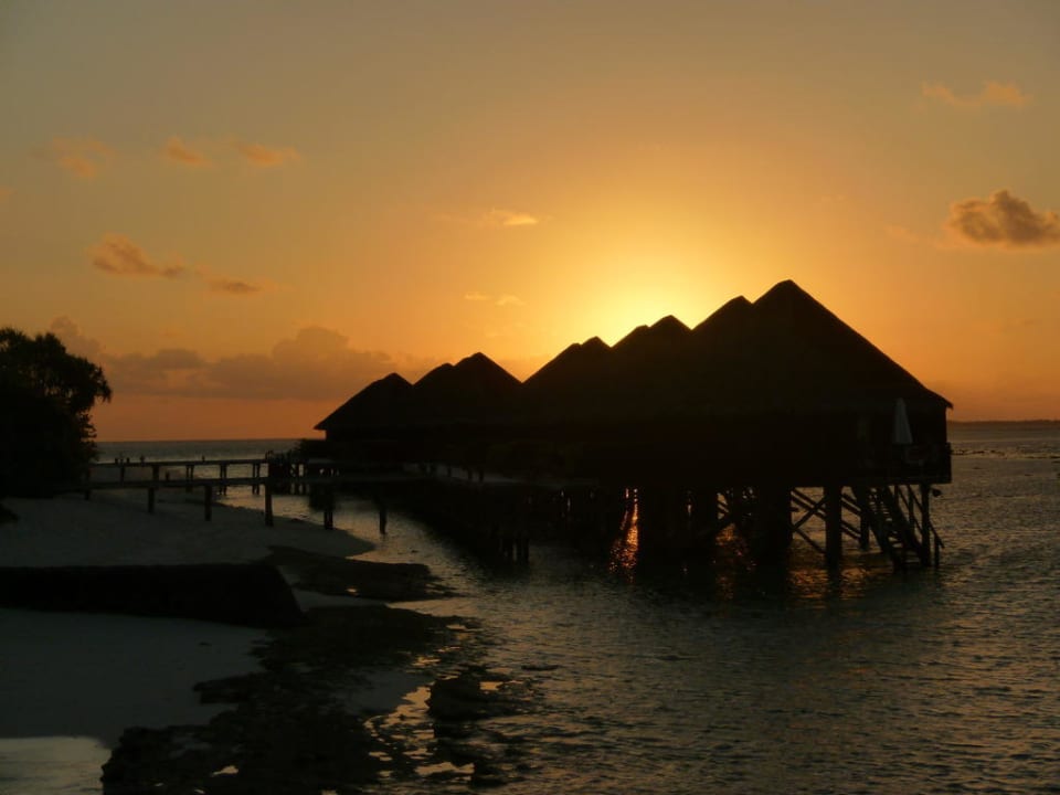 Sonnenuntergang Mirihi Island Resort
