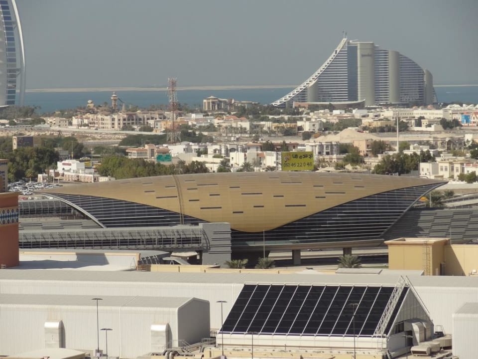 Ausblick vom 8. Stock des Hotels Citymax Hotel Al Barsha