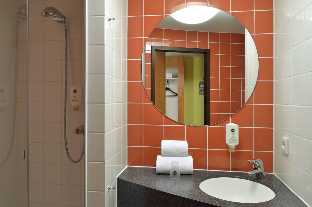 Badezimmer B&B Hotel Koblenz-City