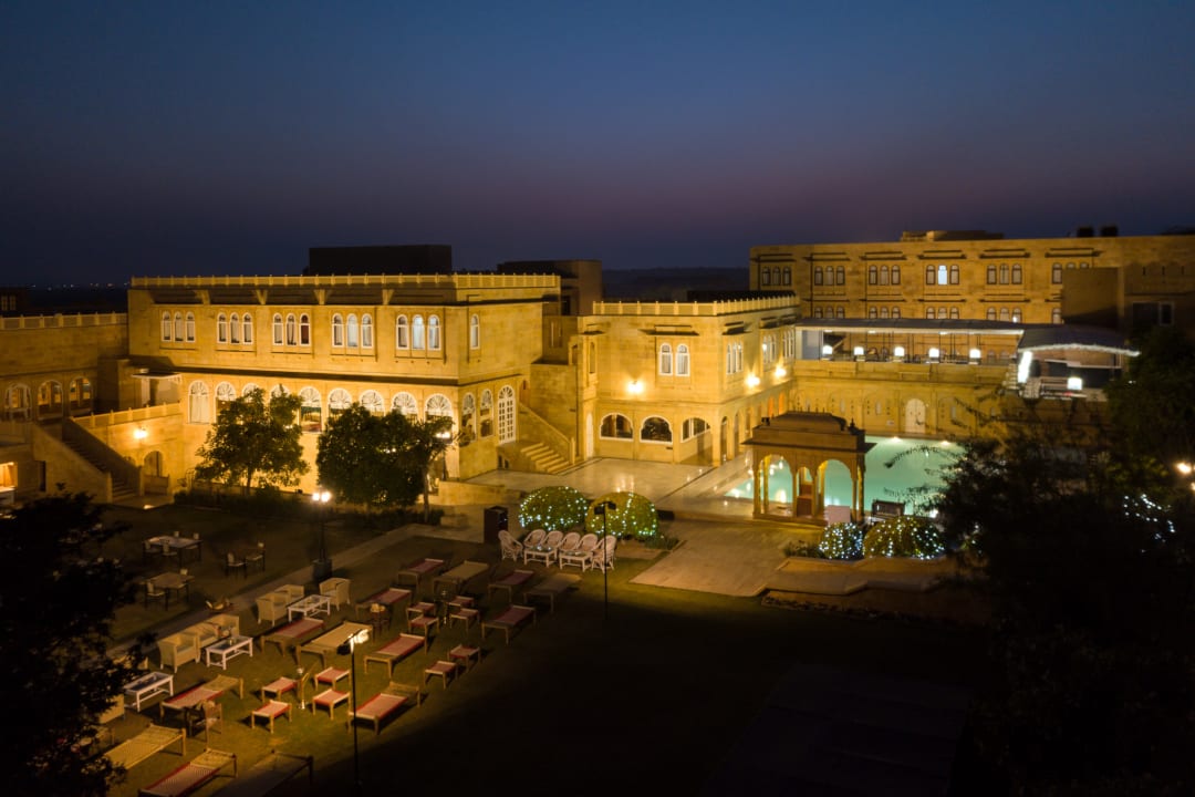 Gartenanlage Hotel Rang Mahal