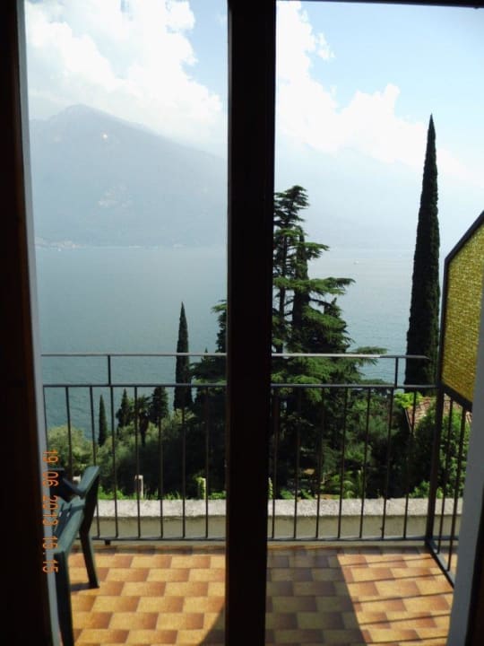 Panoramablick  aus dem Zimmer Villa Dirce