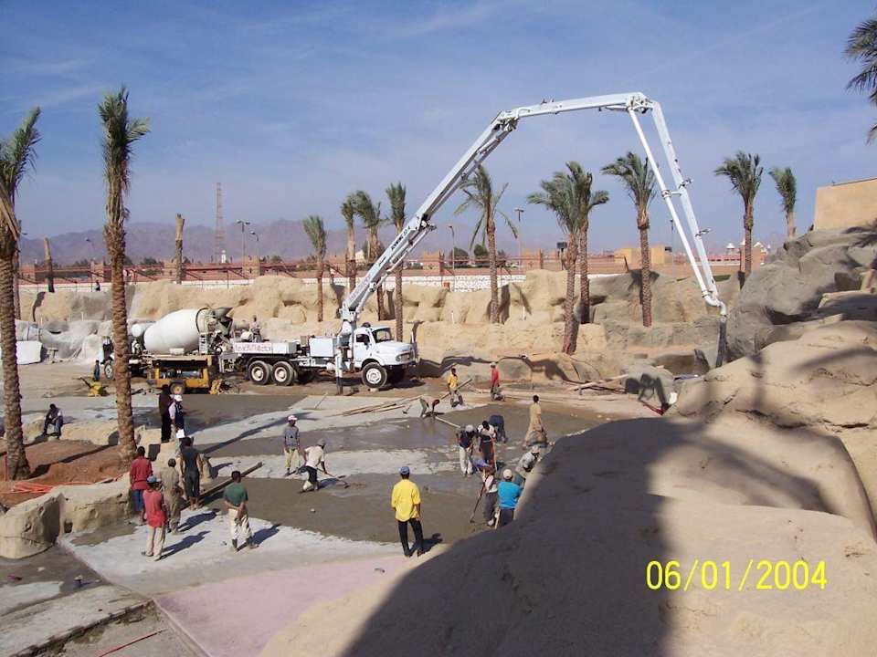 Baustelle Aqua-Park / Stand: 13.11.2008 Hotel Reef Oasis Palms